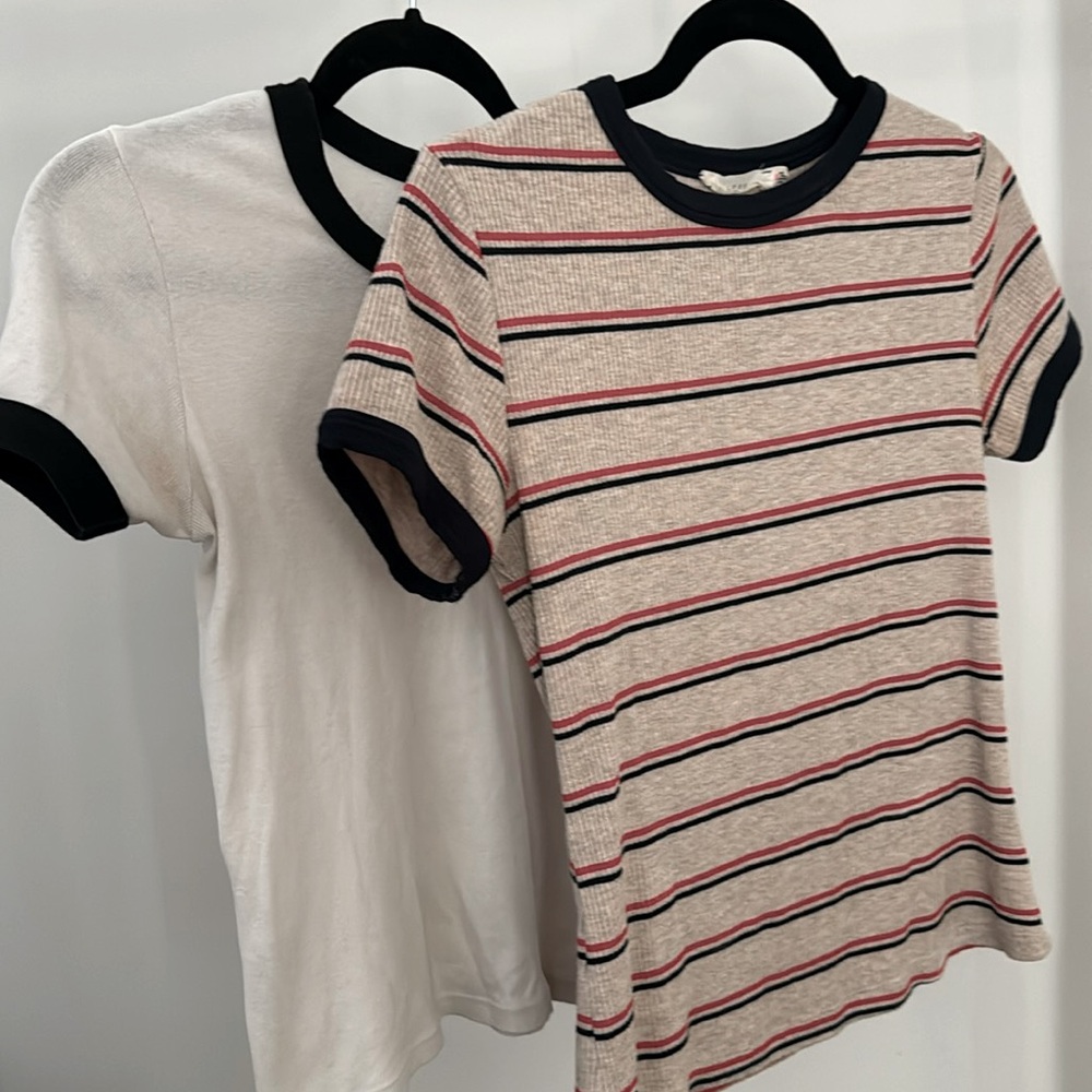 Bundle of 2 small used women’s shirts